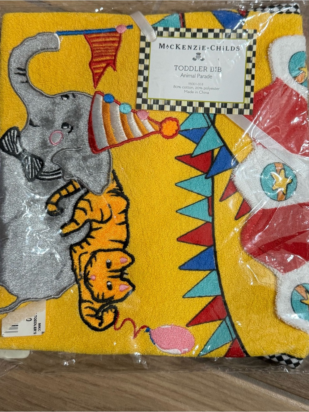 Mackenzie Childs Toddler Bib BN